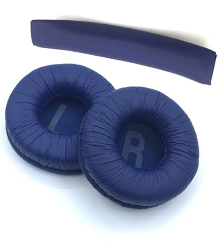 2 Almohadillas + Diadema De Espuma Azul para Audífonos JBL - Imagen 2