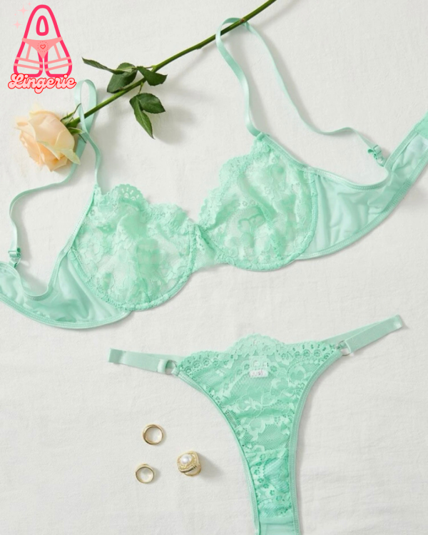 Conjunto Amanecer en Encaje Talla M