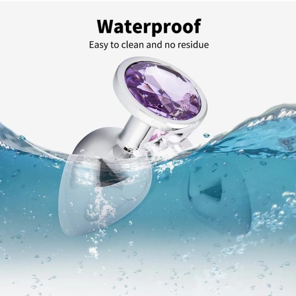 Plug Anal Dilatador Acero Inoxidable Cristal Talla S - Imagen 4