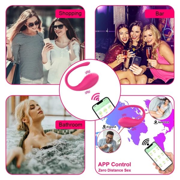 Vibrador Vaginal Controlado Por App - Imagen 4