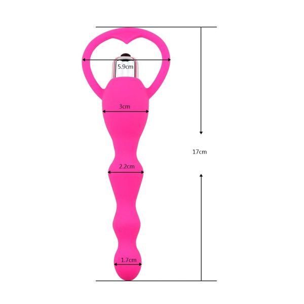 Varita Anal Suave Con Vibración de Silicona - Imagen 6