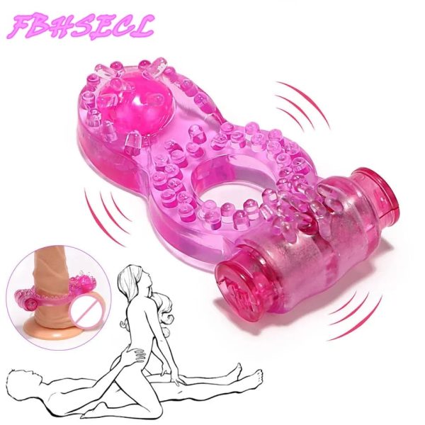 Anillo Vibrador Doble Estimulación - Imagen 2