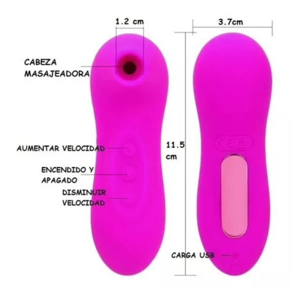 Succionador Vibrador Clítoris - Imagen 2