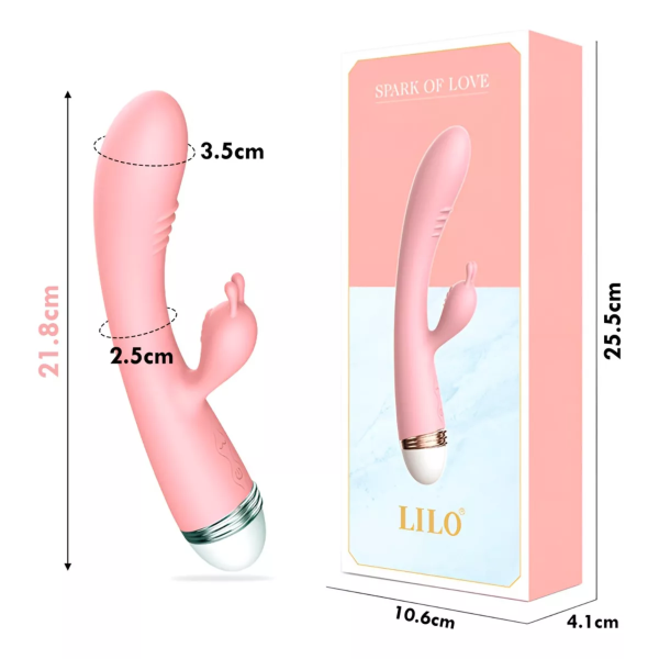 Vibrador Consolador Dual Recargable Usb - Imagen 3
