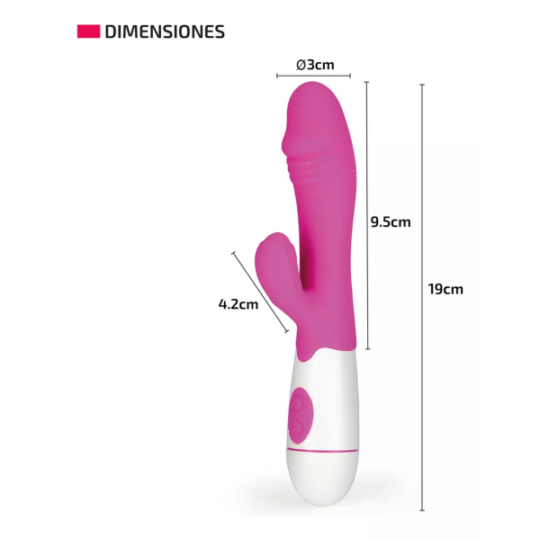 Vibrador Estimulador Punto G Clitoris - Imagen 2