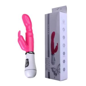 Vibrador Usb Consolador Conejito Clítoris Punto G Silicona