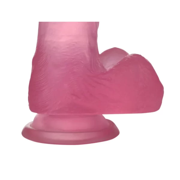 Dildo texturizado 18cm Jelly - Imagen 5